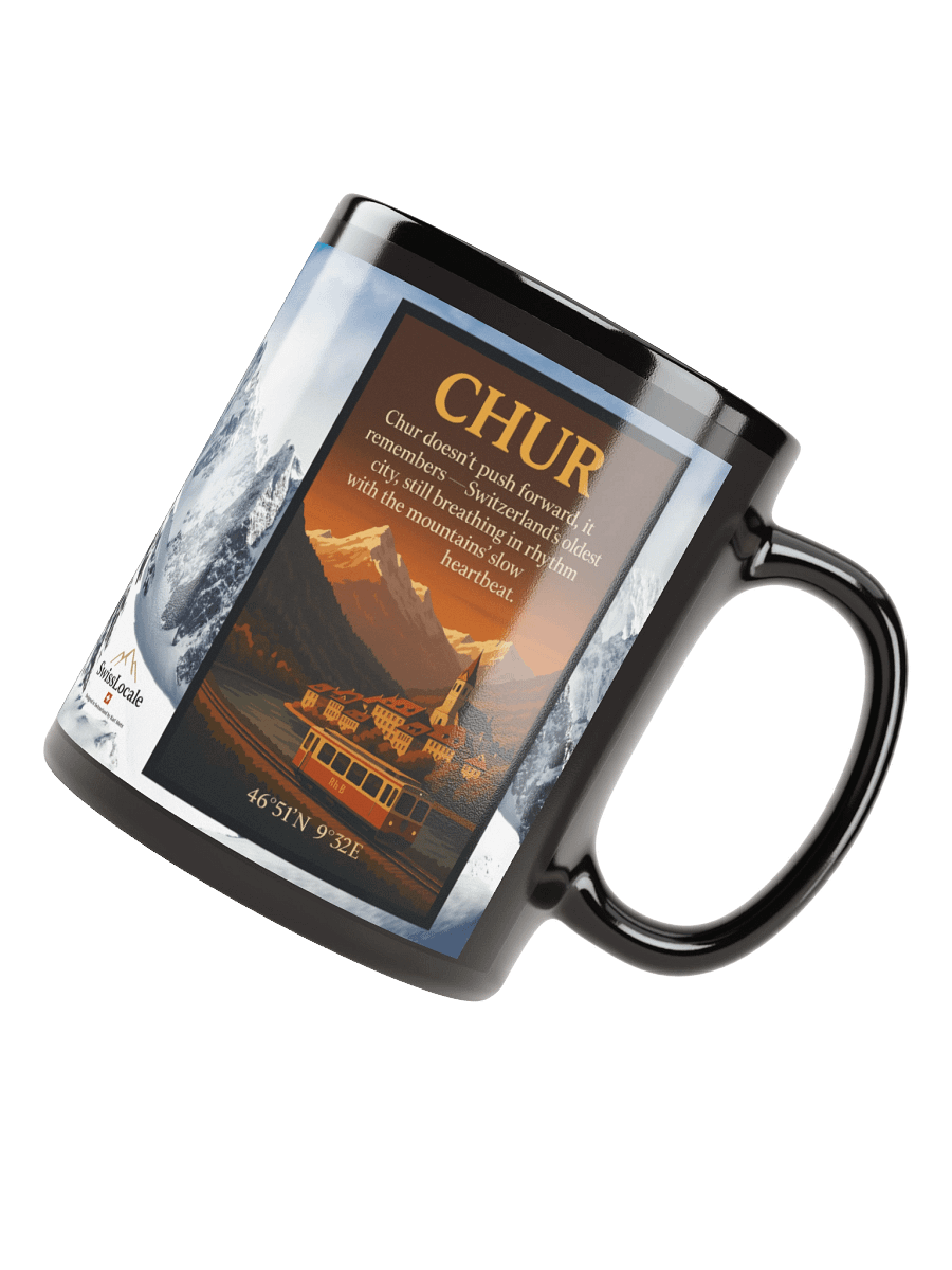 🇨🇭 Chur Mug — Where Time Walks with You product image (4)