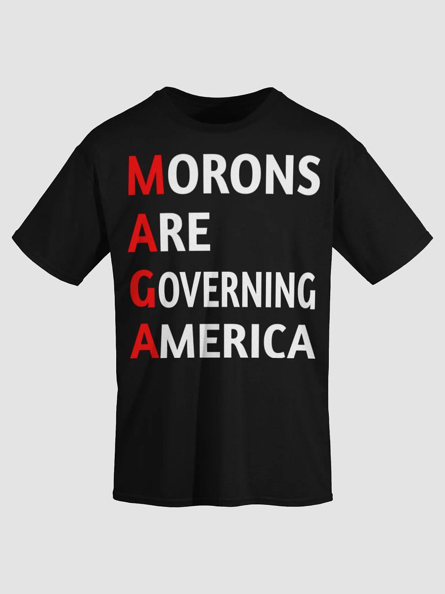 Morons Are Governing America Anti Trump Shirt product image (12)