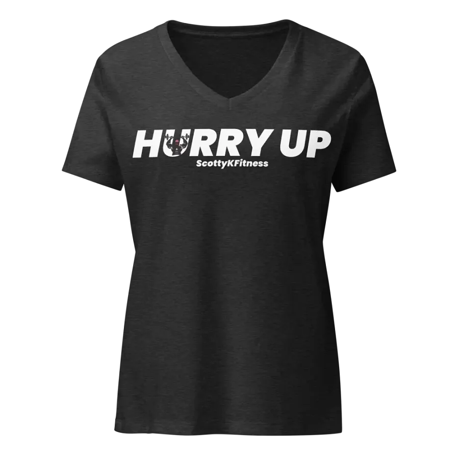 Hurry Up Women's V-Neck product image (22)