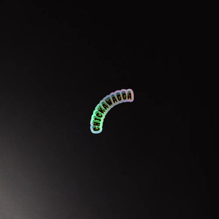 CHICKAWAGGA Holographic Sticker Sheet product image (2)