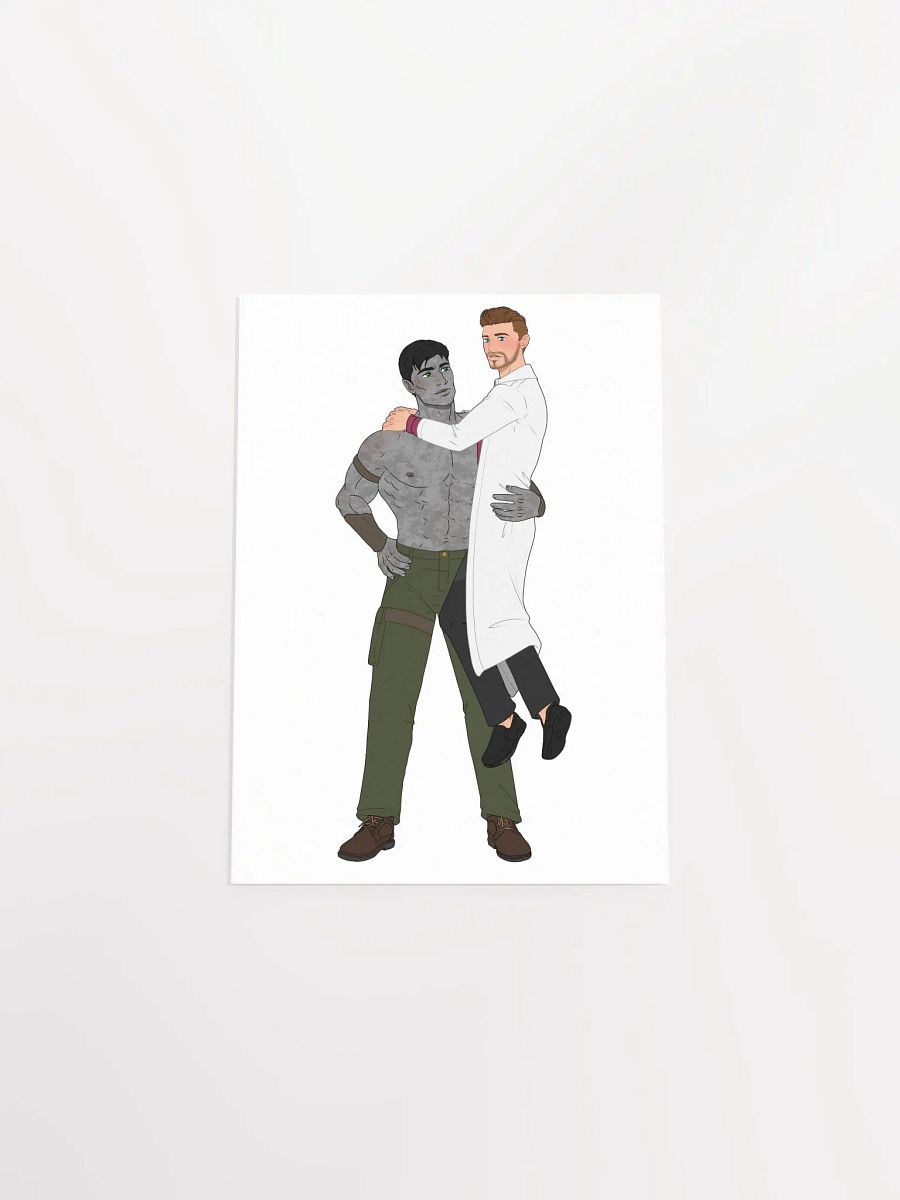 Ogres and other Dating Dilemmas - Troy and Sean print product image (8)