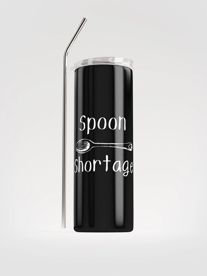 Spoon Shortage stainless steel Tumbler (20oz) product image (1)