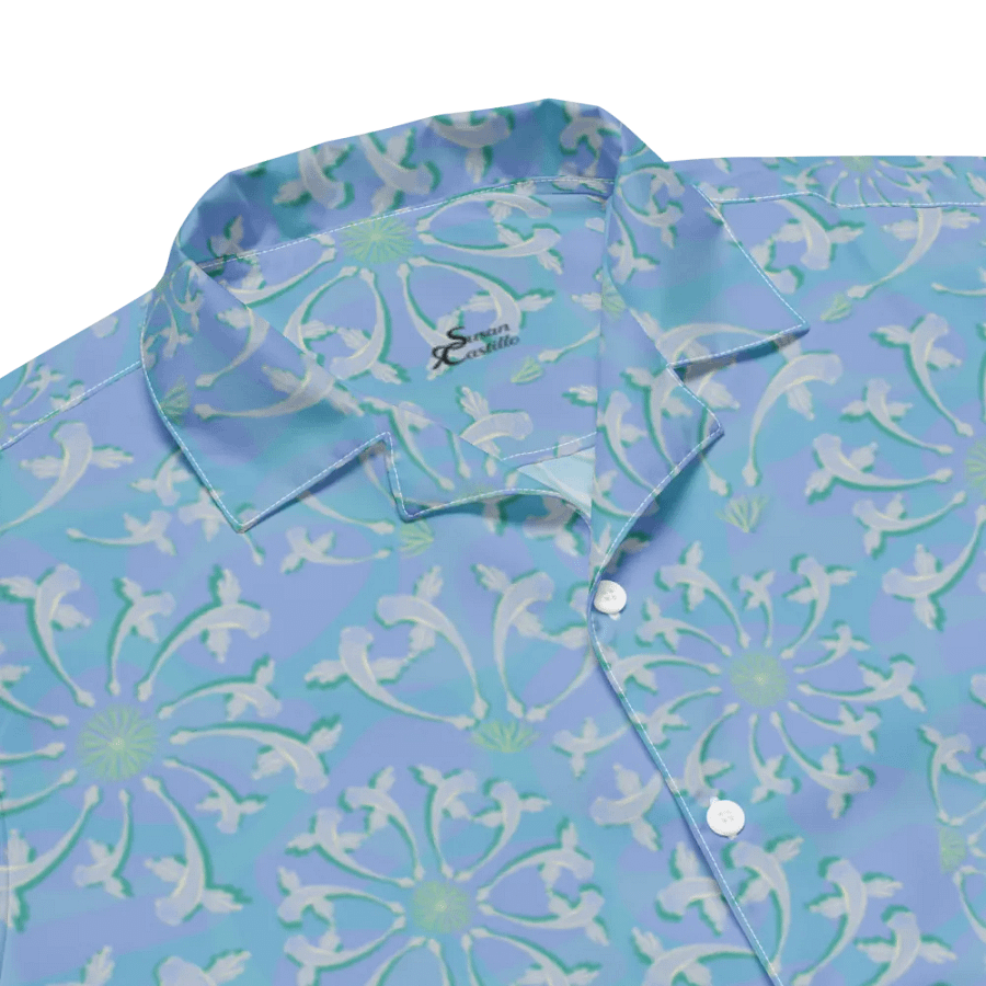 Fintastic Wish Unisex Button Down Shirt product image (3)