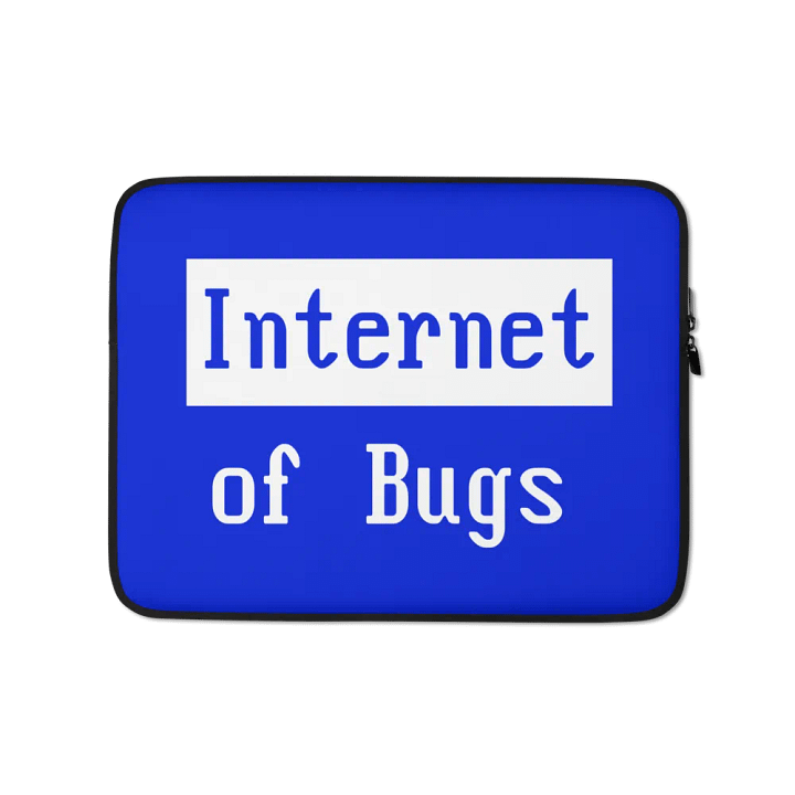 Internet Of Bugs Laptop Case product image (1)