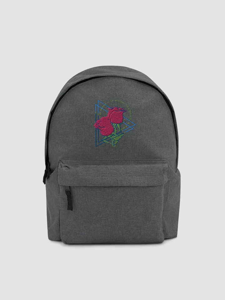 Rose Garden Embroidered Backpack product image (1)