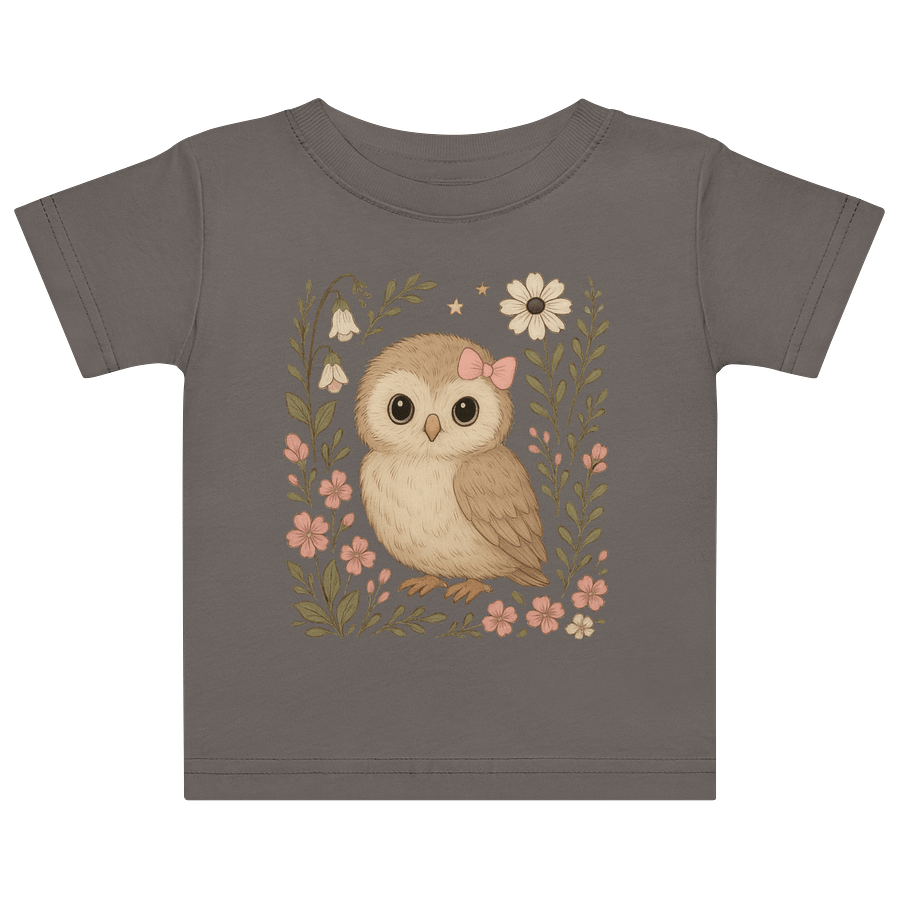 Whimsical Owl Baby Jersey T-Shirt product image (1)