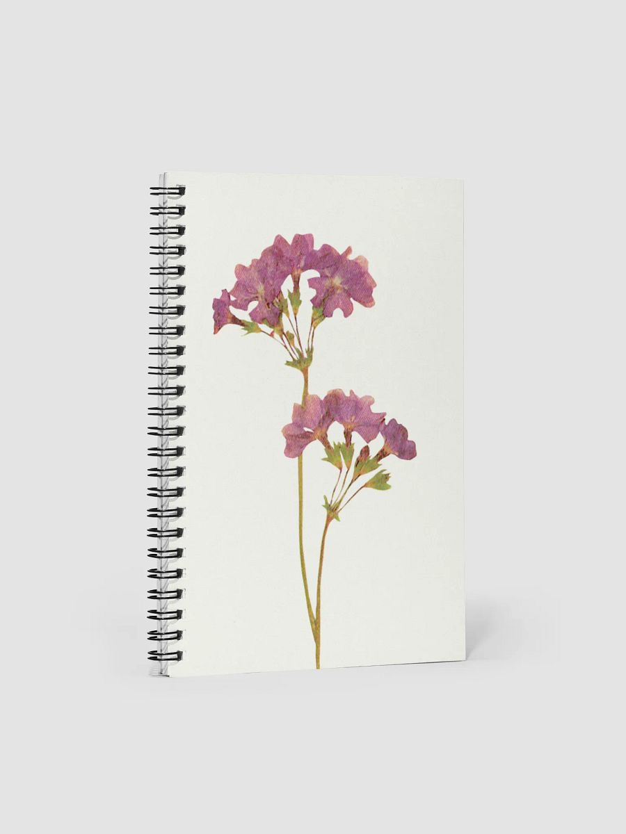 Watercolor Flowers Spiral Notebook product image (1)