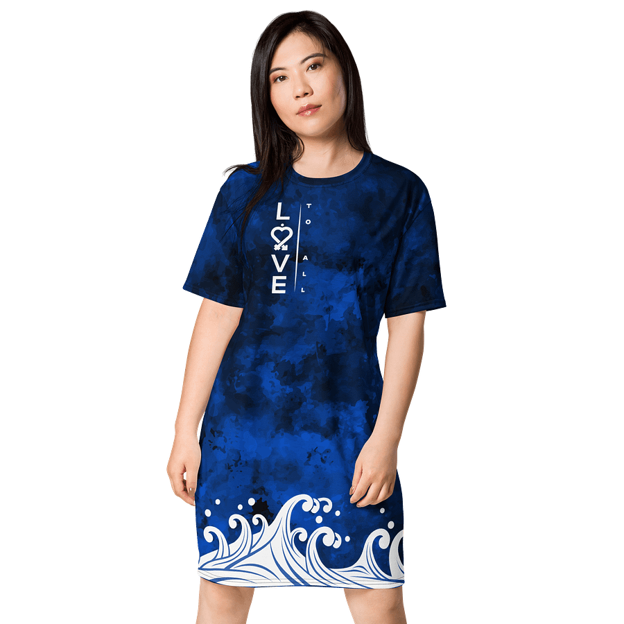 L2A Blue Wave Women's T-Dress product image (4)