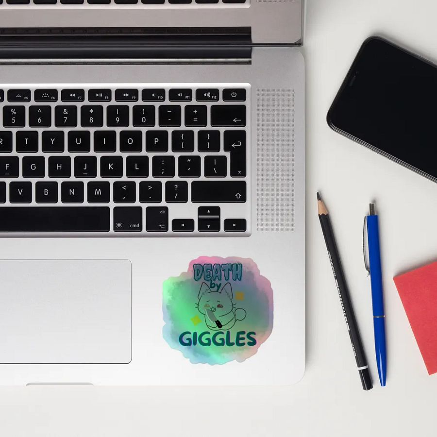 Death by Giggles Holo Sticker Pack product image (10)