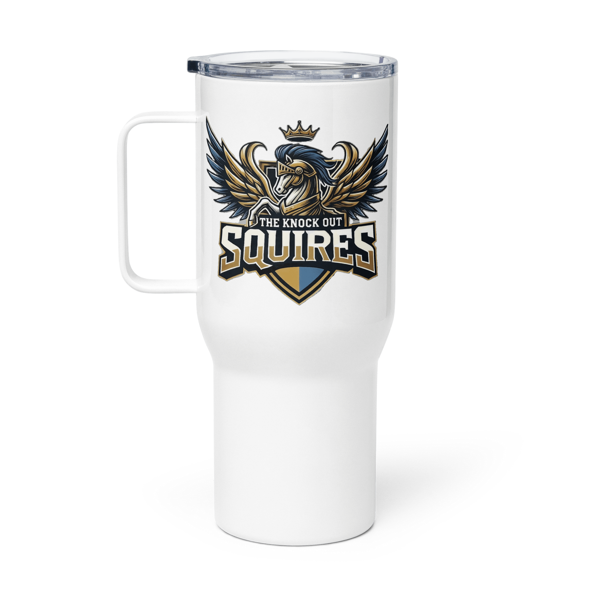 Knockout Squires Team Travel Mug with a Handle product image (1)