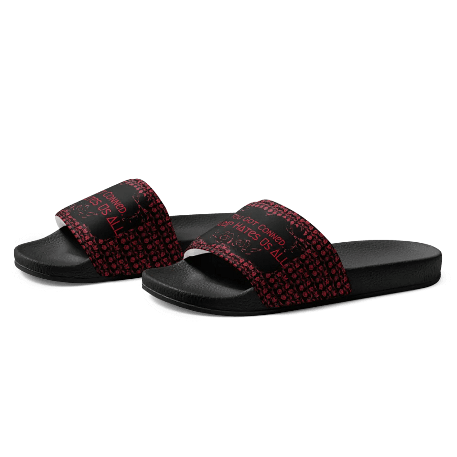 Resistor, You Got Conned, Women's Slides product image (1)