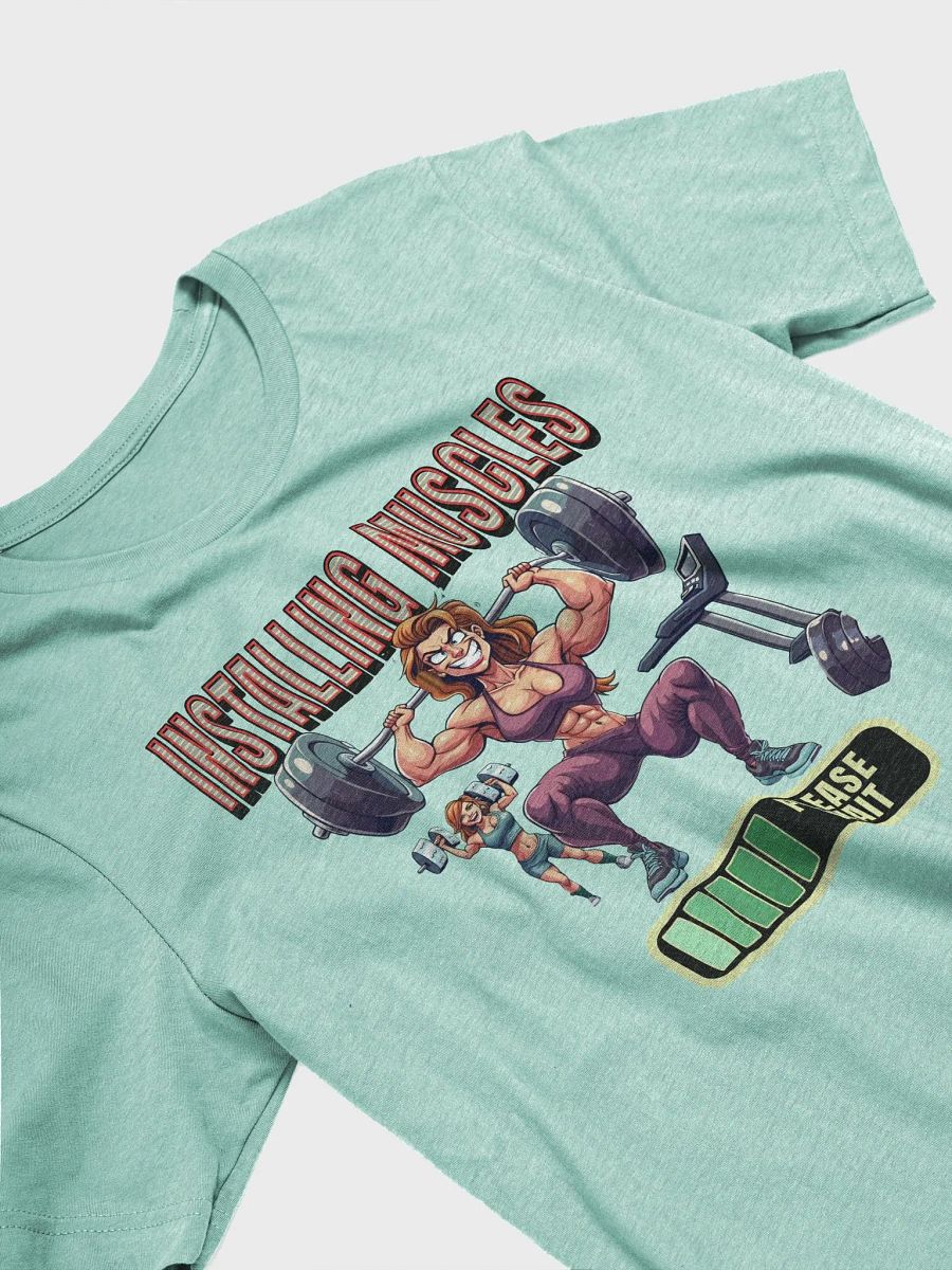 Installing Muscles Weightlifter Female Soft Tee product image (2)