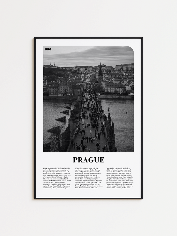 Prague 03 Newspaper Poster product image (1)