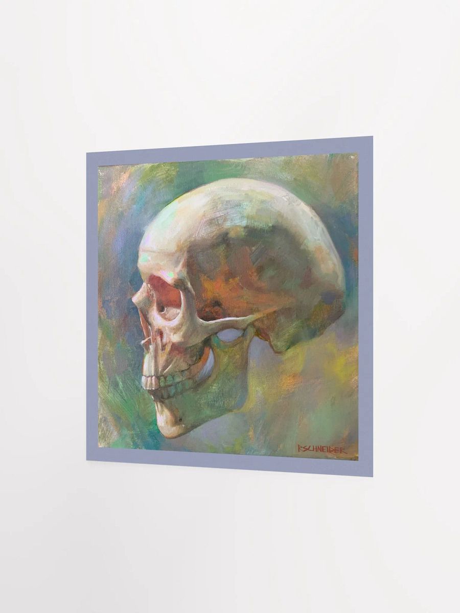 skulls don't frown print product image (2)