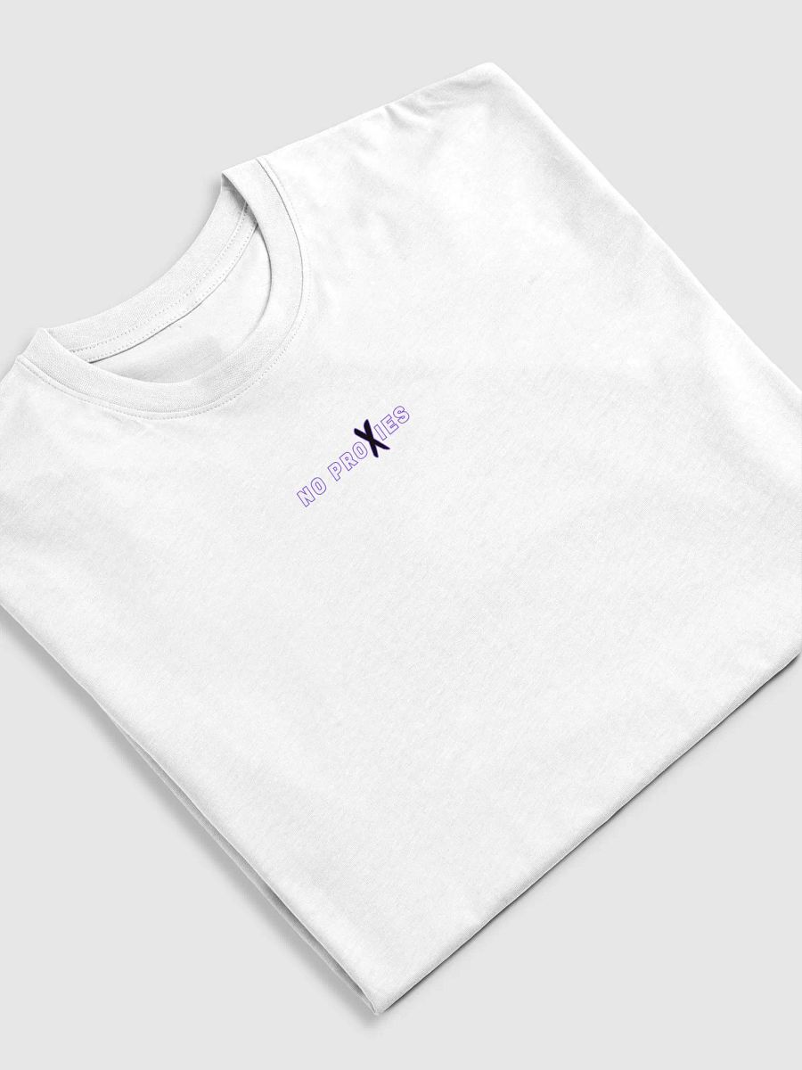 No Proxies Tee - White product image (5)