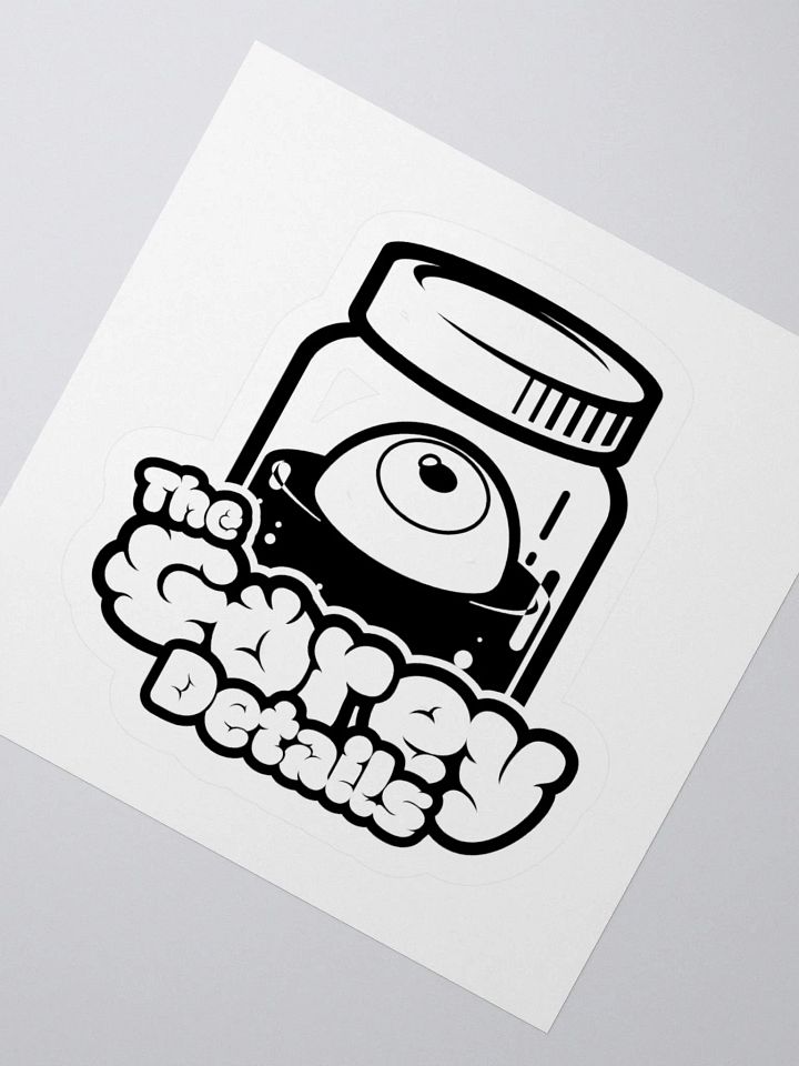 Full Logo B+W - Kiss Cut Stickers product image (5)