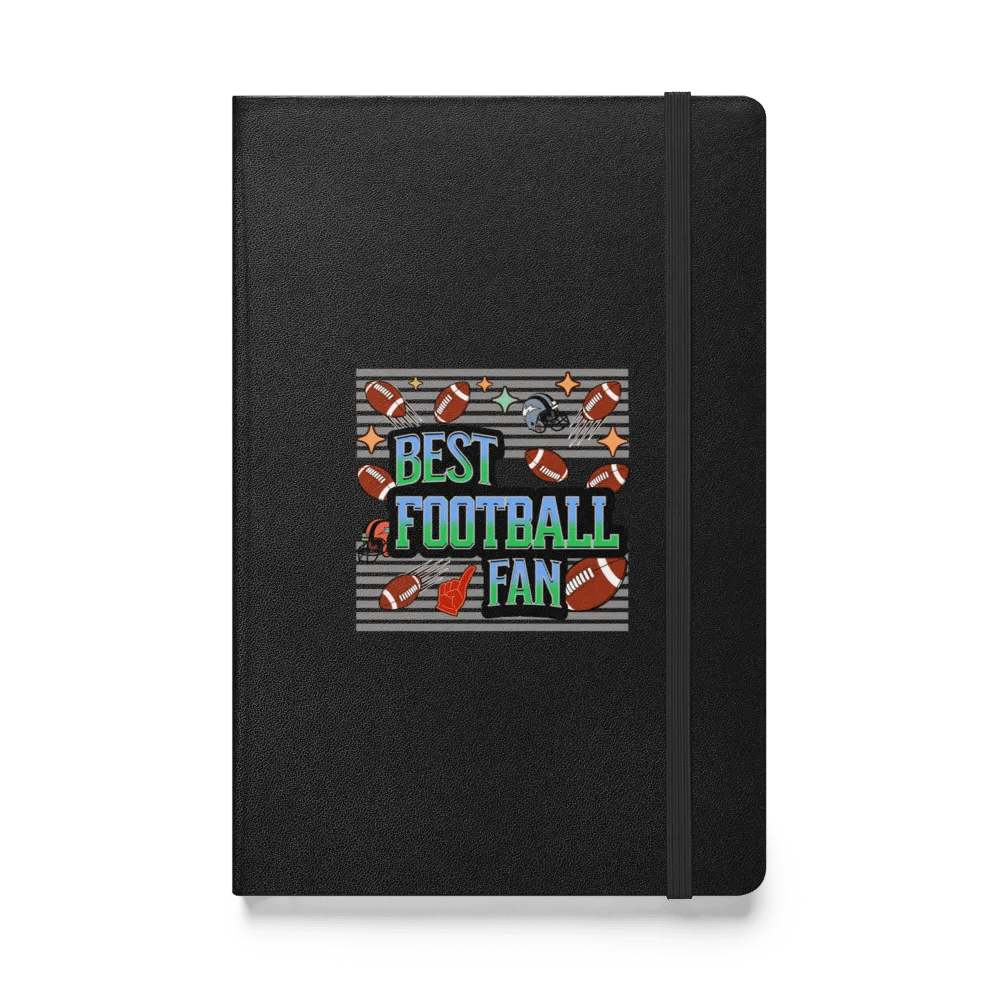 Best Football Fan Game Day Glory Hardcover Notebook product image (1)