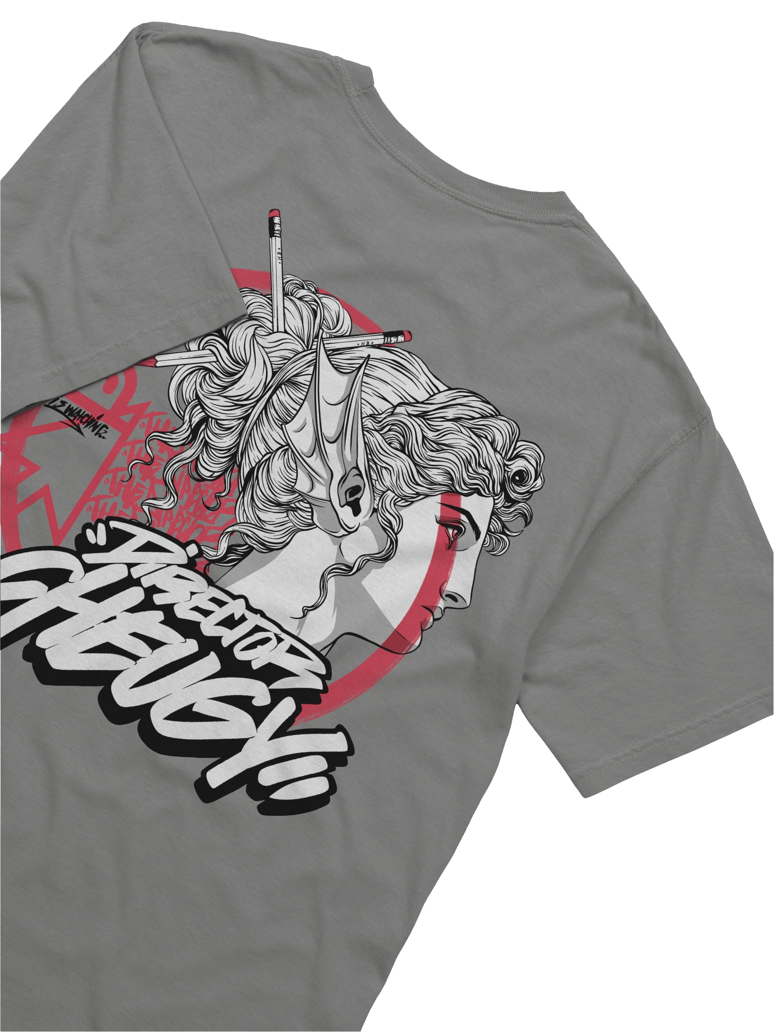 Bustin Tee (Back Graphic - White) product image (1)