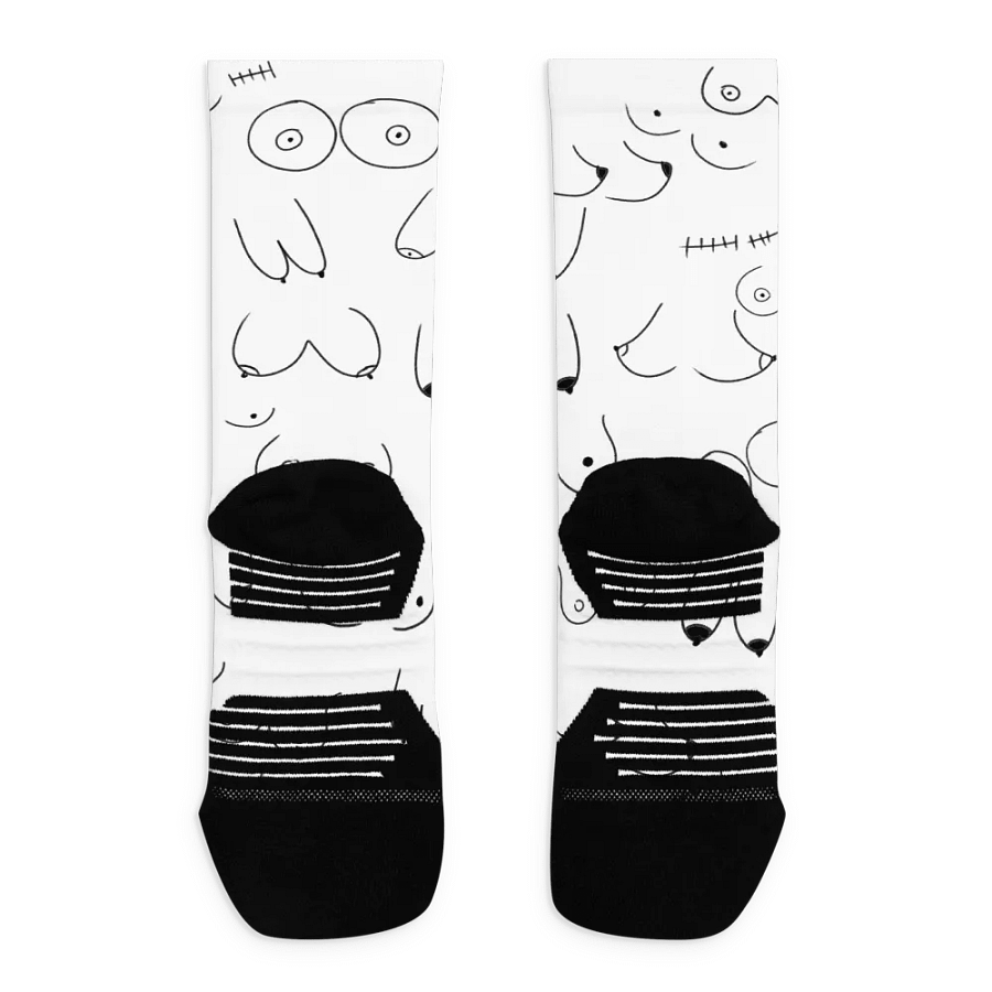 Boob Socks | White product image (1)