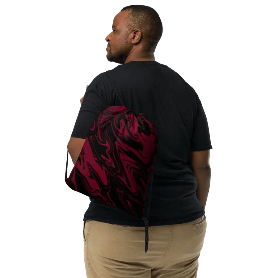 Stylish Swirl Drawstring Bag product image (6)