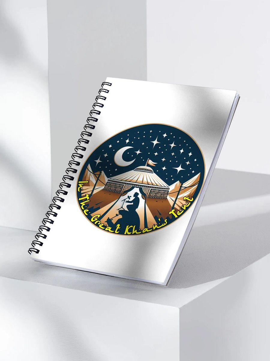 In The Great Khan's Tent Spiral Notebook product image (3)