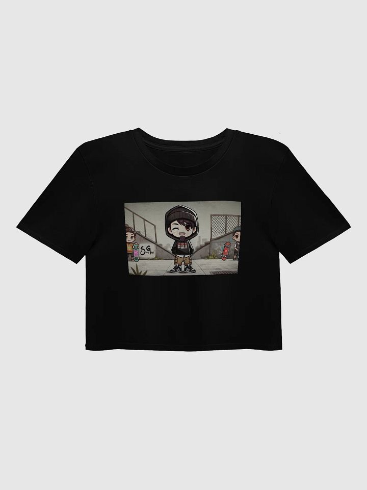 chibi sucat skate Women's Crop Top product image (1)
