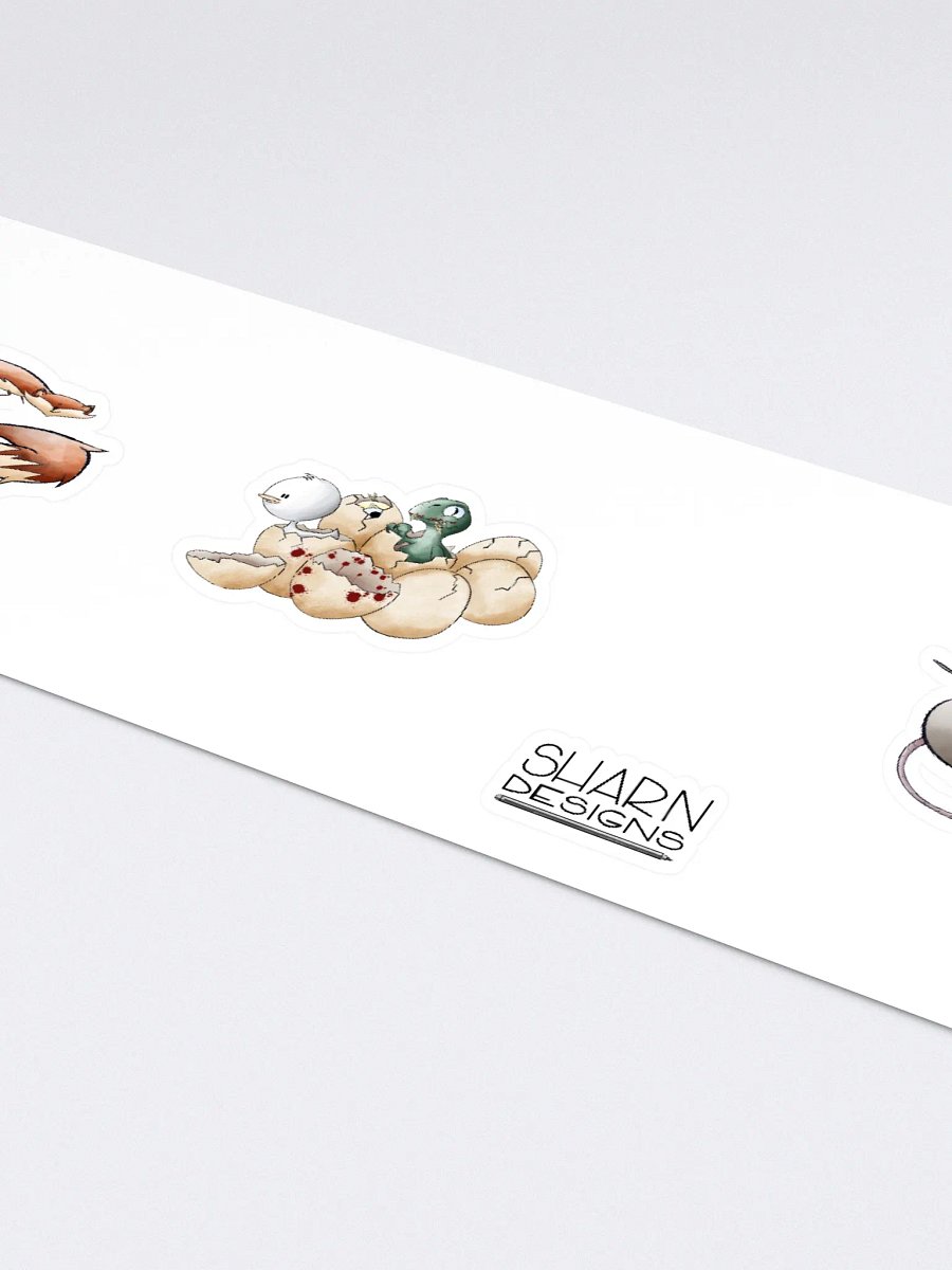 Impossible Farm Animals Kiss Cut Stickers Set 1 product image (4)