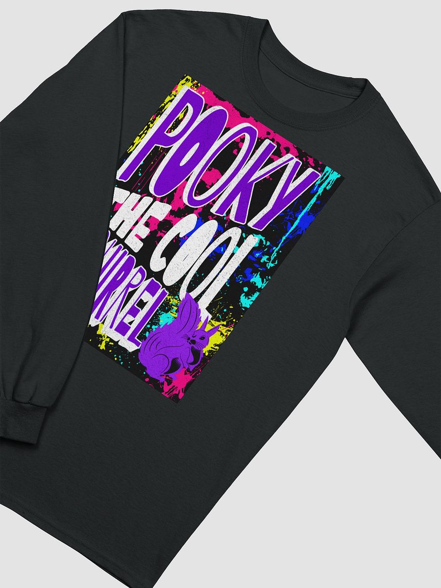 POOKY THE COOL SQUIRREL Long Sleeve Tee product image (3)
