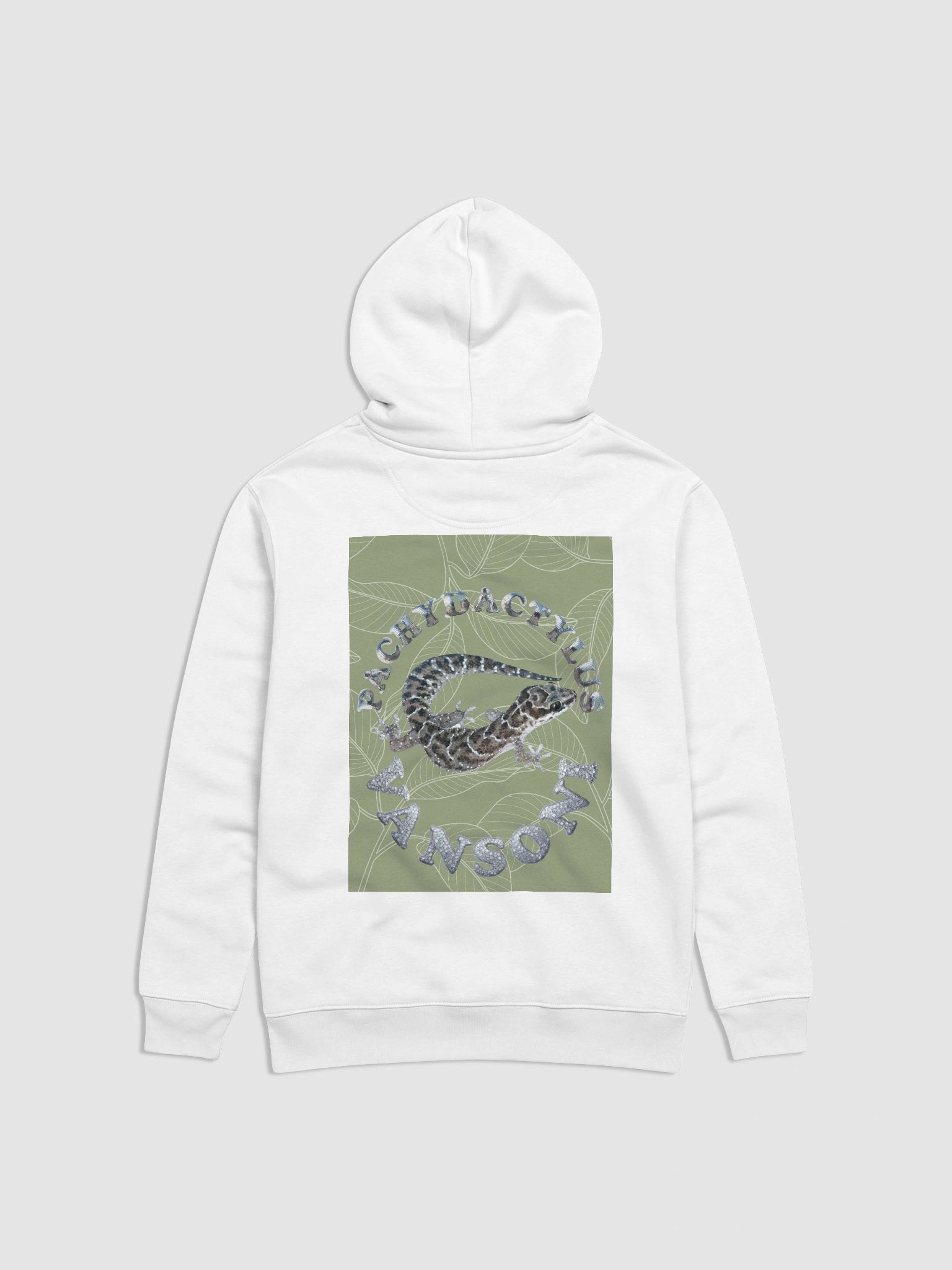 Van Son’s Thick-toed Gecko Organic hoodie 3 product image (1)