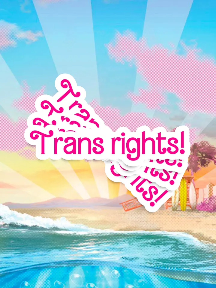 Barbie Gay Rights Sticker product image (2)