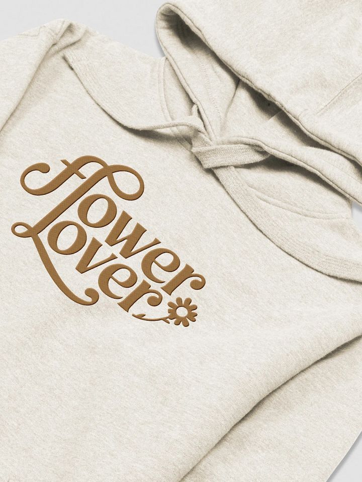 Flower Lover Embroidered Hooded Sweatshirt product image (1)