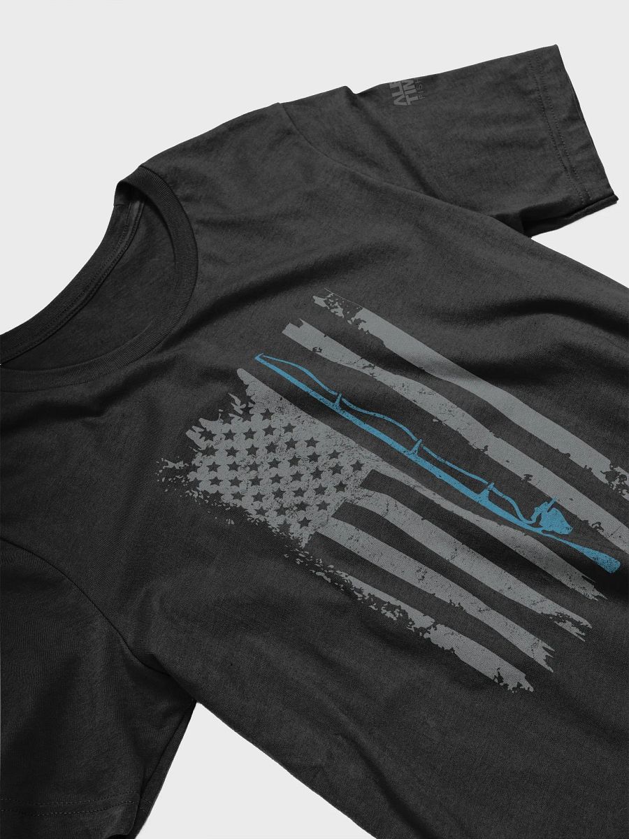 American Flag Fishing T-Shirt - Bella+Canvas Supersoft product image (3)