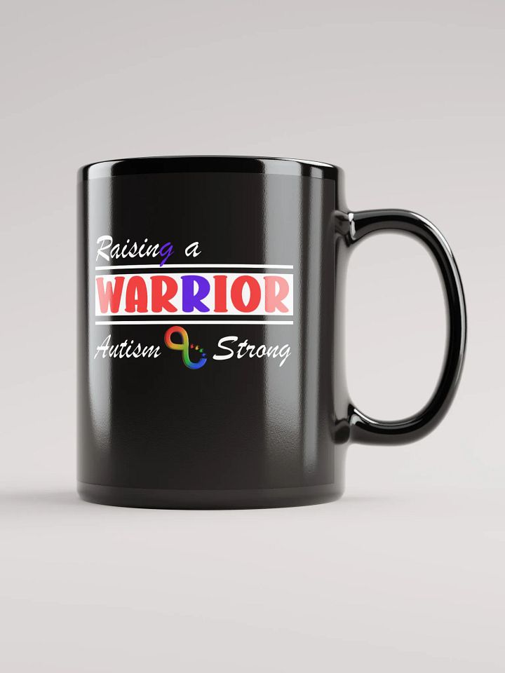 Raising A Warrior, Autism Strong Glossy Ceramic Mug product image (1)