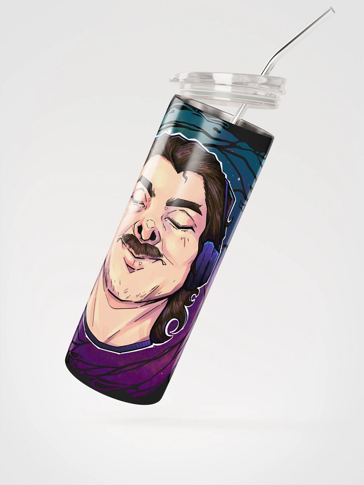 Cosmos Tumbler w/ Steel Straw product image (1)