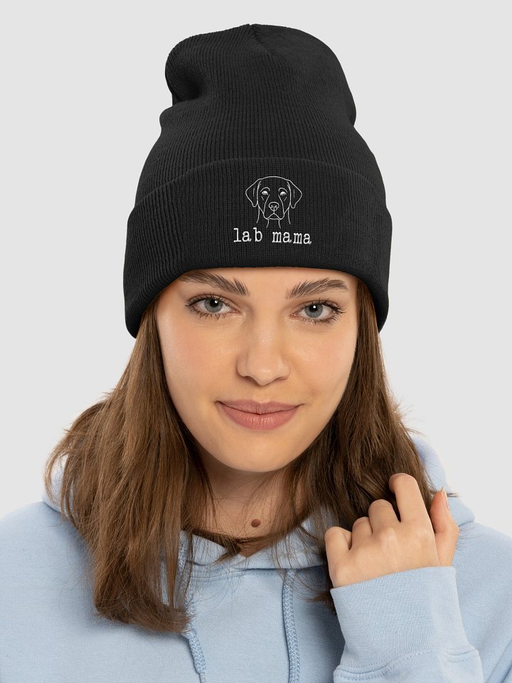 Lab Mama Cuffed Beanie product image (1)