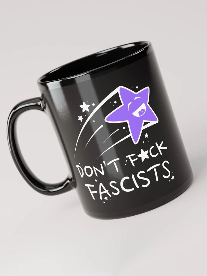 Don't F*CK Fascists Mug - Purple product image (1)