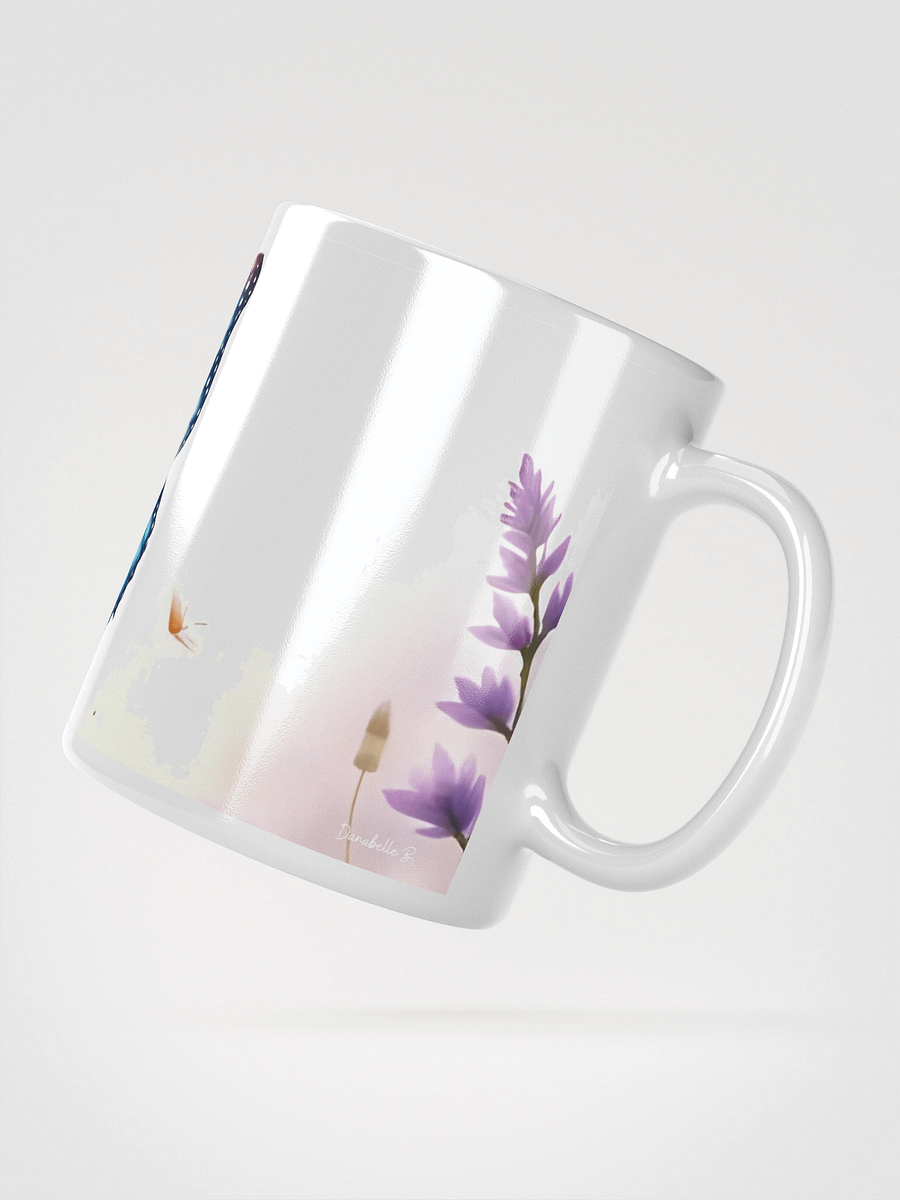 Mug Blanc - Papillon - Sérénité Bohème - Idée Cadeau Originale product image (2)