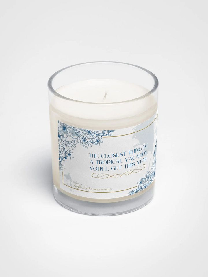 Tropical Escape Funny Quote Candles product image (2)