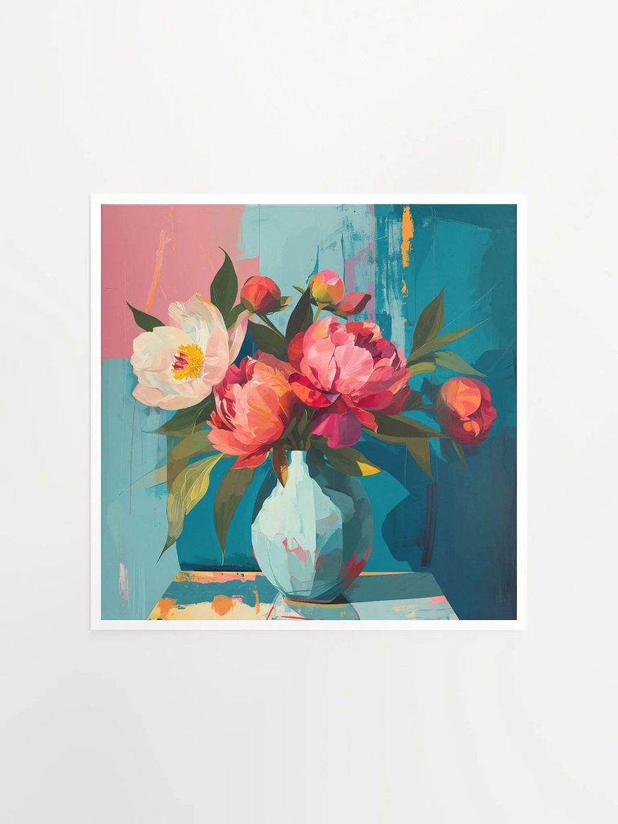 Art2401-81 Vase Flowers Still Life - Art Print product image (1)