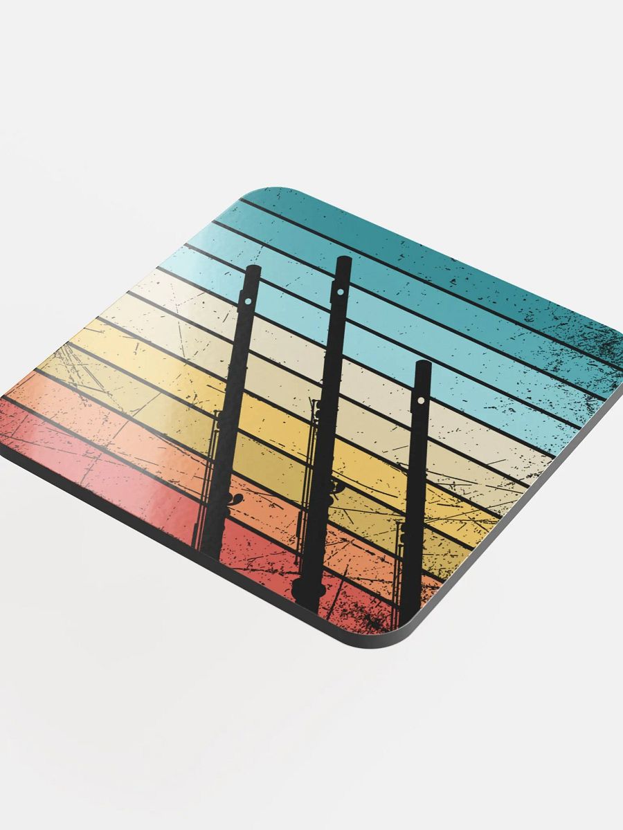 Retro Abstract Flute Coaster - Fl product image (4)