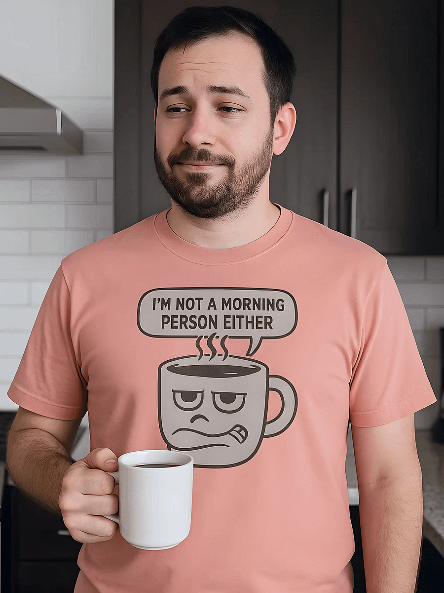 I'm Not A Morning Person - Grumpy Mug Tee product image (3)