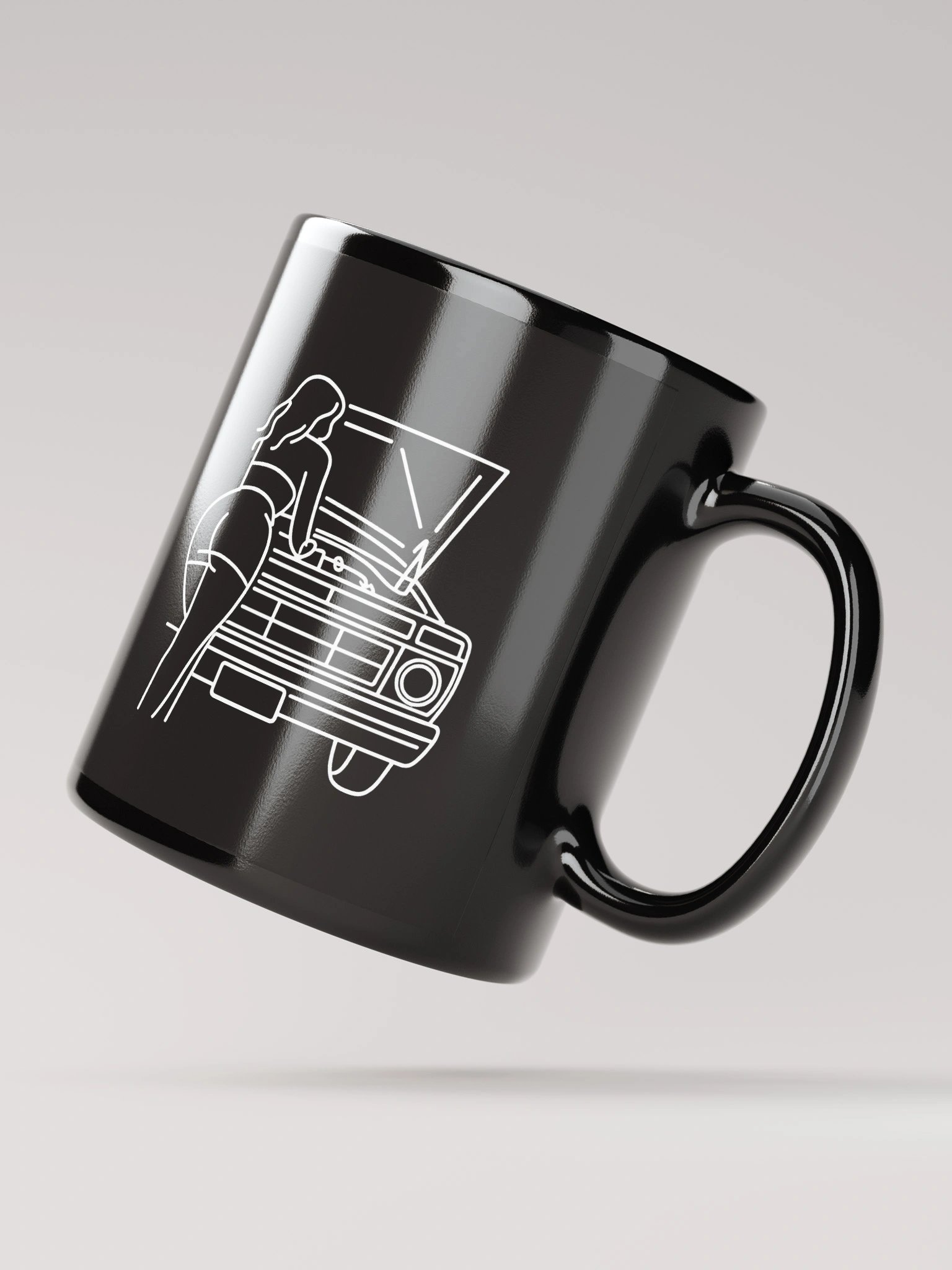Heysiricallmaddy Black Mug product image (2)