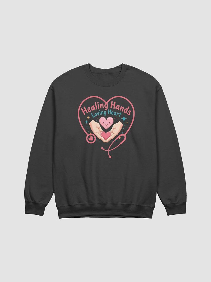 Healing Hearts, Stethoscope heart Crewneck Sweatshirt product image (7)