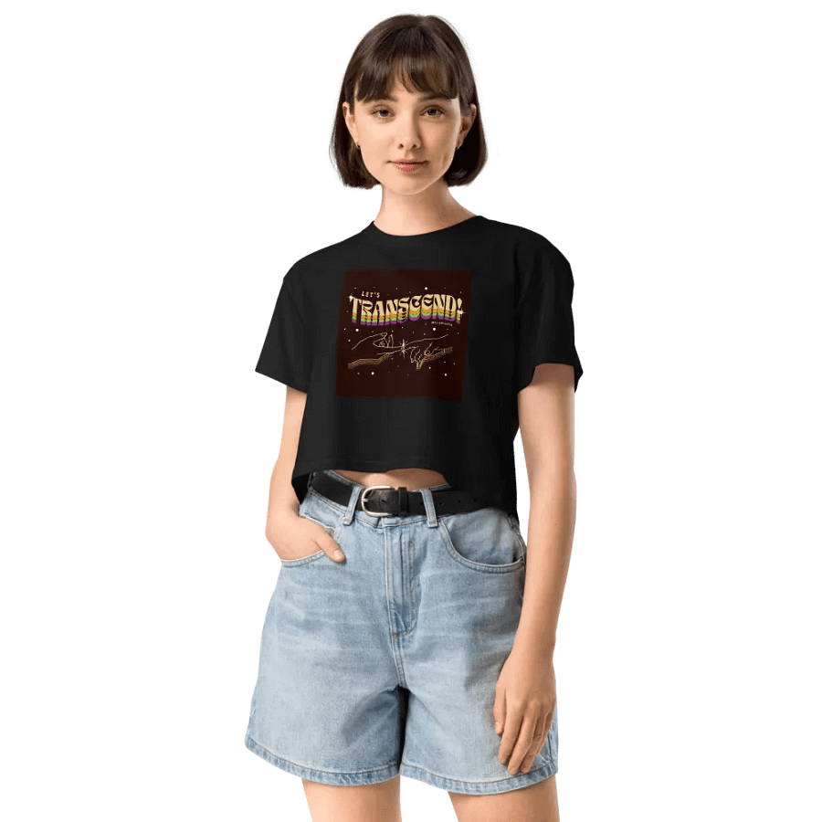 Let's Transcend Crop Tee! product image (12)
