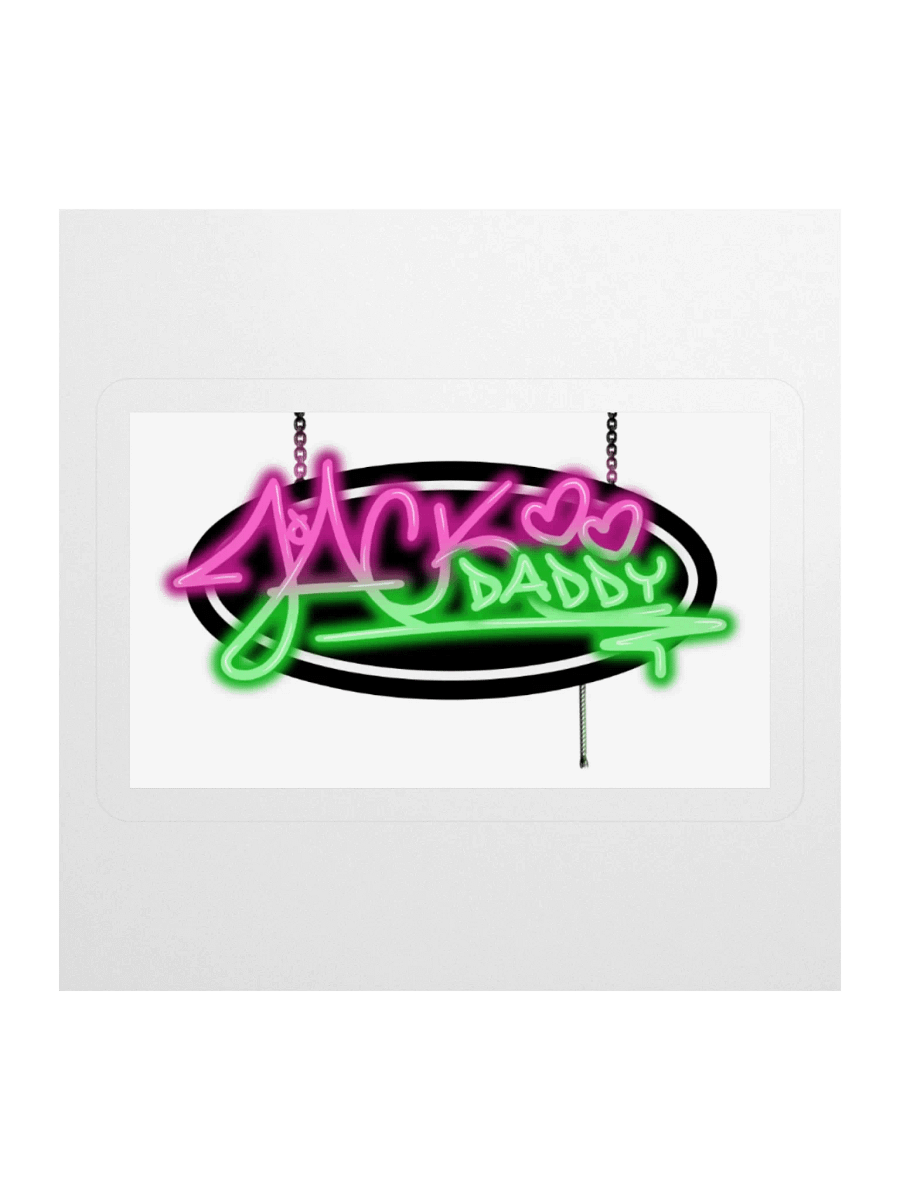 Neon Jack Daddy Sticker product image (1)