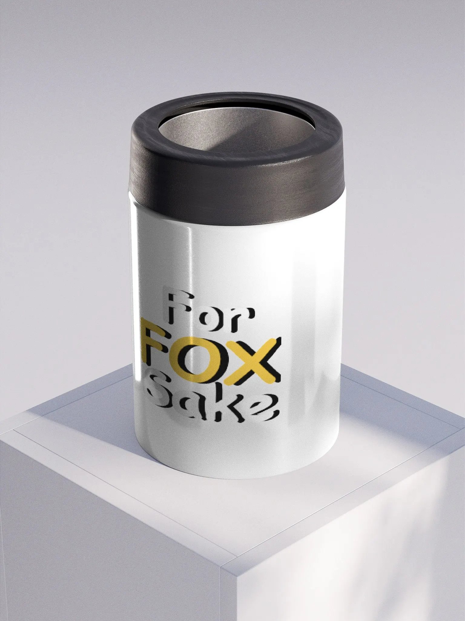 For Fox Sake Stainless Steel Koozie product image (3)