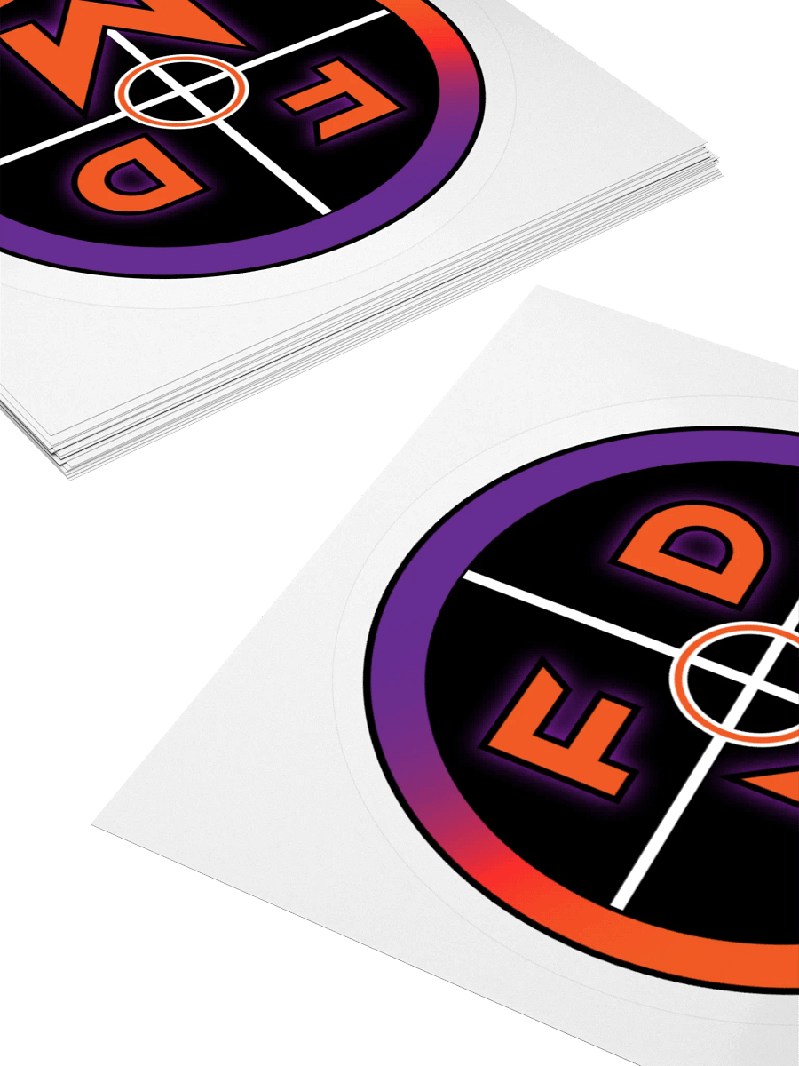 FDM Logo Kiss Cut Stickers product image (10)
