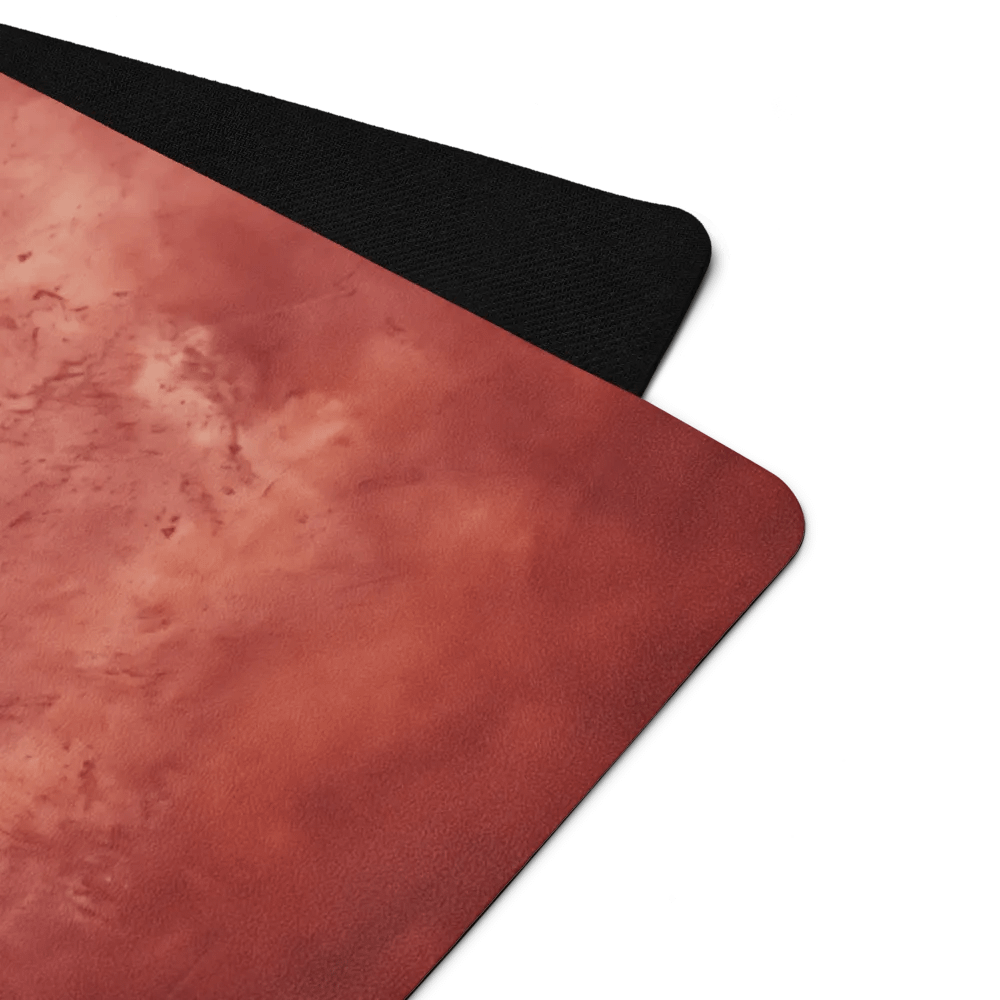 Abstract Grunge intense red Yoga Mat product image (6)