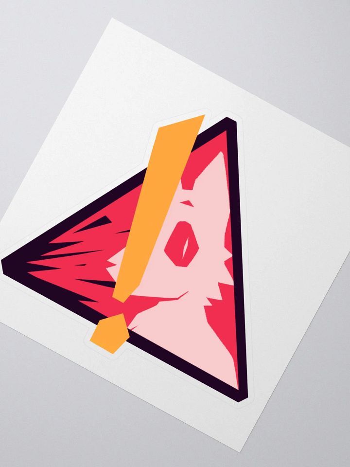[ HAZARD! STICKER 001 ] product image (2)
