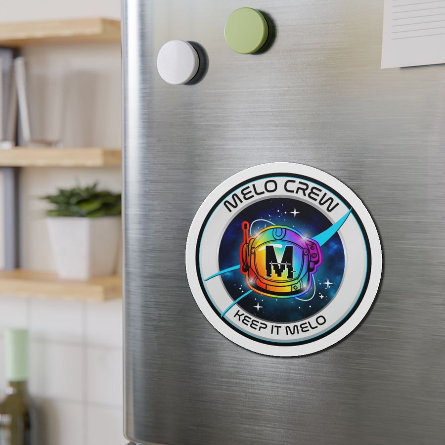 #MeloCrew Member Badge - Magnet | #MadeByMELO product image (2)